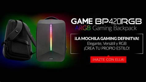 mochila de playstation|GAME presenta la mochila BP420 RGB BACKPACK, que ya puedes.